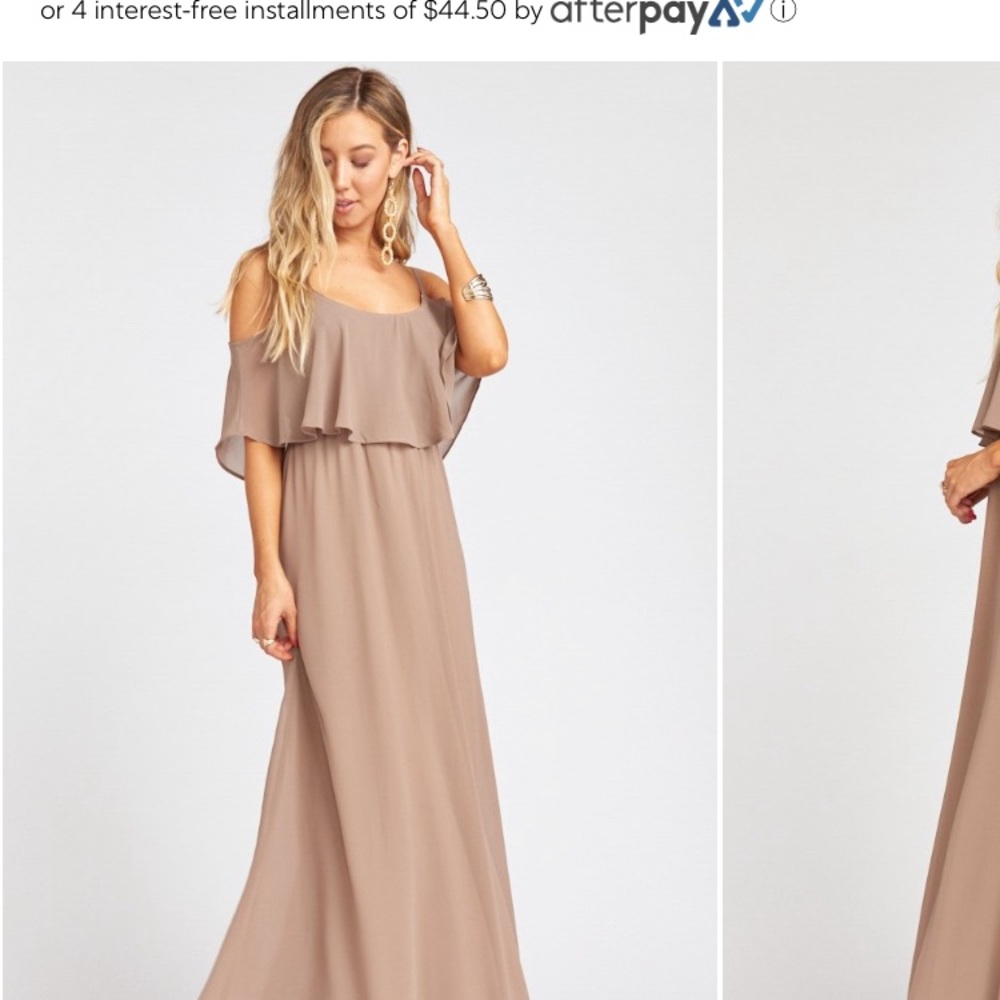 Show Me Your Mumu Caitlin Ruffle Maxi Dress